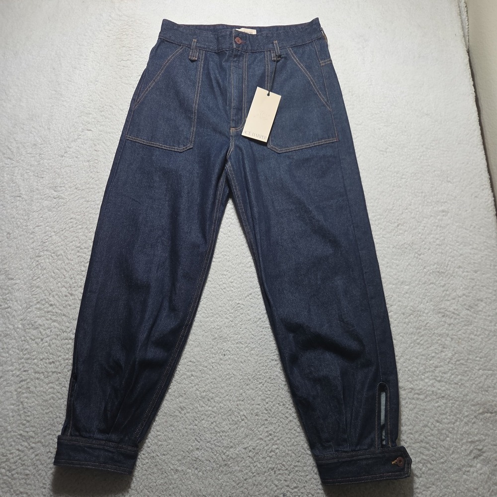 NWT Ace Harper The Jona Jean In Rinse Wash Sz 32x28 Carpenter Pocket $375 Retail